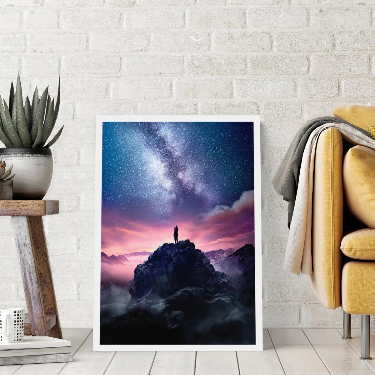 Plakat - I poczuł życie - 70x100 cm