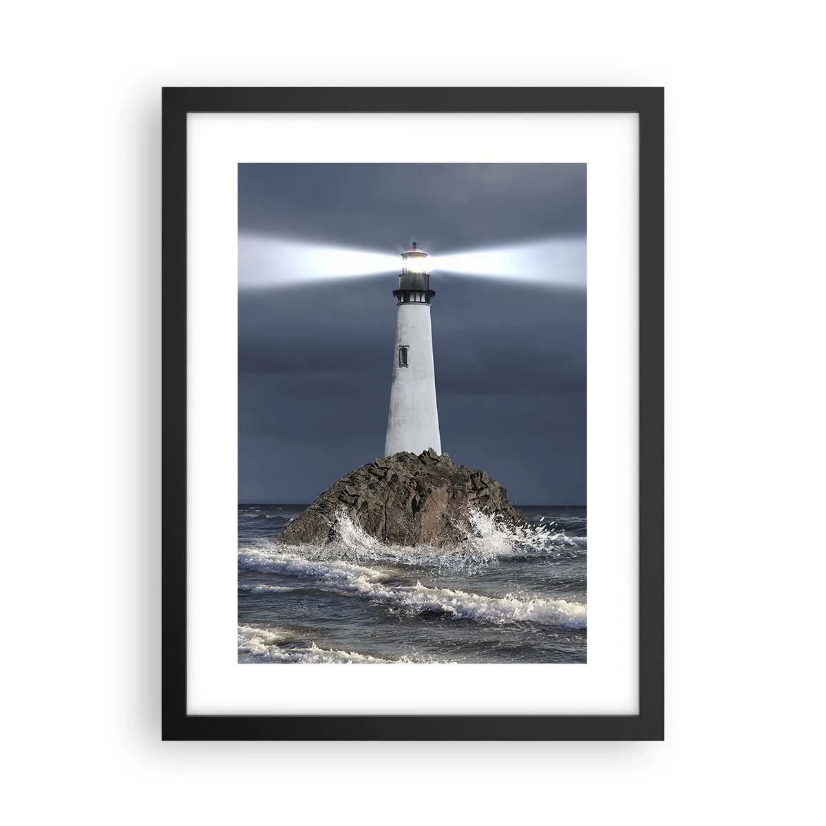 Plakat w czarnej ramie - Tu…tu…tutaj! - 30x40 cm