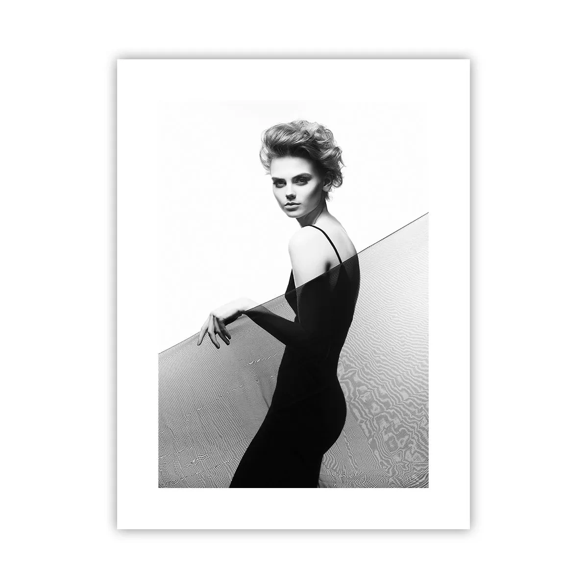 Plakat - Magnetyczne spojrzenie - 30x40 cm