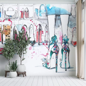 Fototapeta Samoprzylepna Deluxe Sticker - Sezamie, otwórz się - Kobieca Garderoba, Moda, Torebka - 100x70 cm