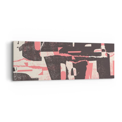 Obraz na płótnie - Cały ten zgiełk - 90x30 cm