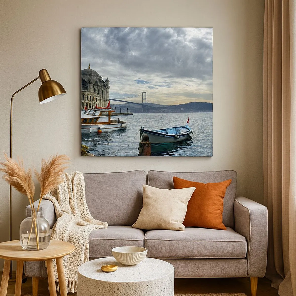 Obraz na płótnie - Na granicy światów - 30x30 cm