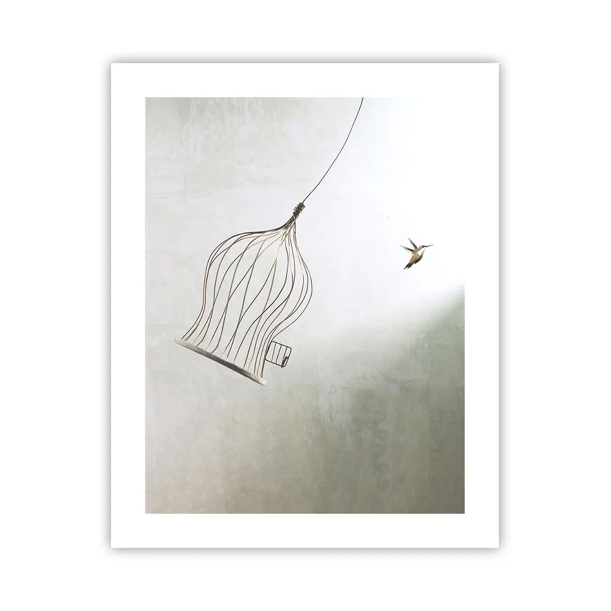 Plakat - W swoim żywiole - 40x50 cm
