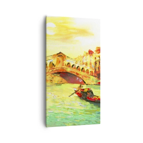 Obraz na płótnie - Pielgrzymka zakochanych - 55x100 cm