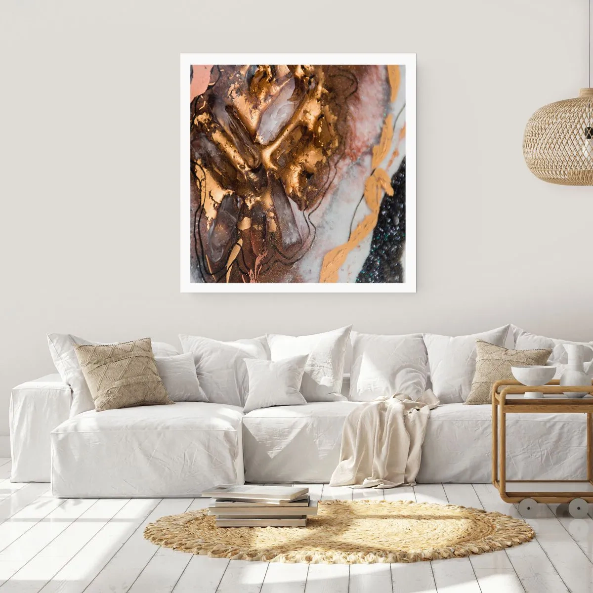 Plakat - Żywioł ziemi - 40x40 cm