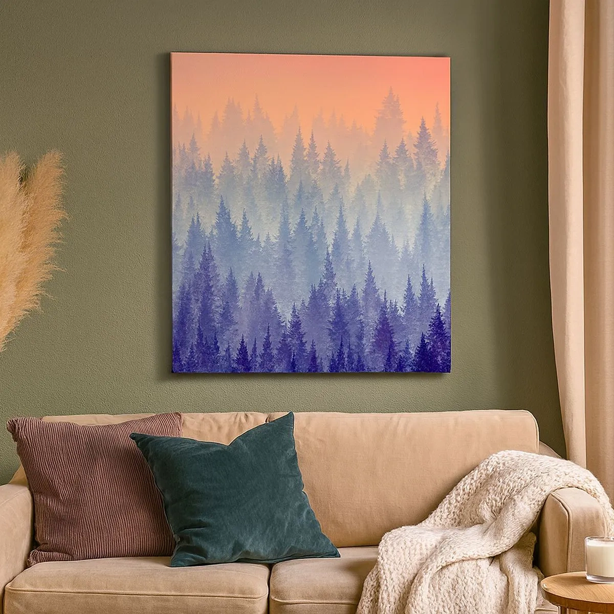 Obraz na płótnie - Wysoko, wyżej, do nieba - 30x30 cm