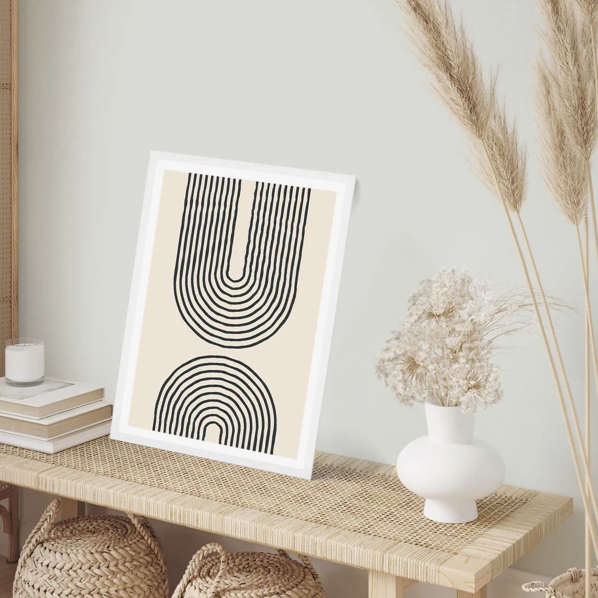 Plakat w białej ramie - Już za chwilę… - 61x91 cm