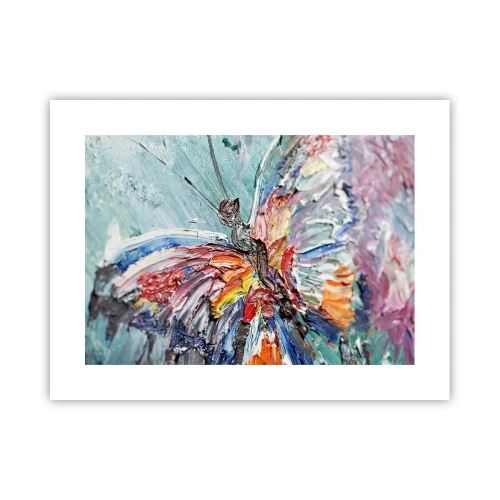 Plakat - Pomalowany przez naturę - 40x30 cm