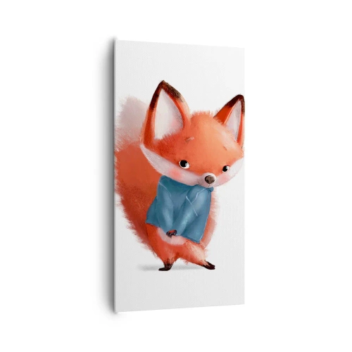 Obraz na płótnie - Ładnie mi w tym? - 65x120 cm