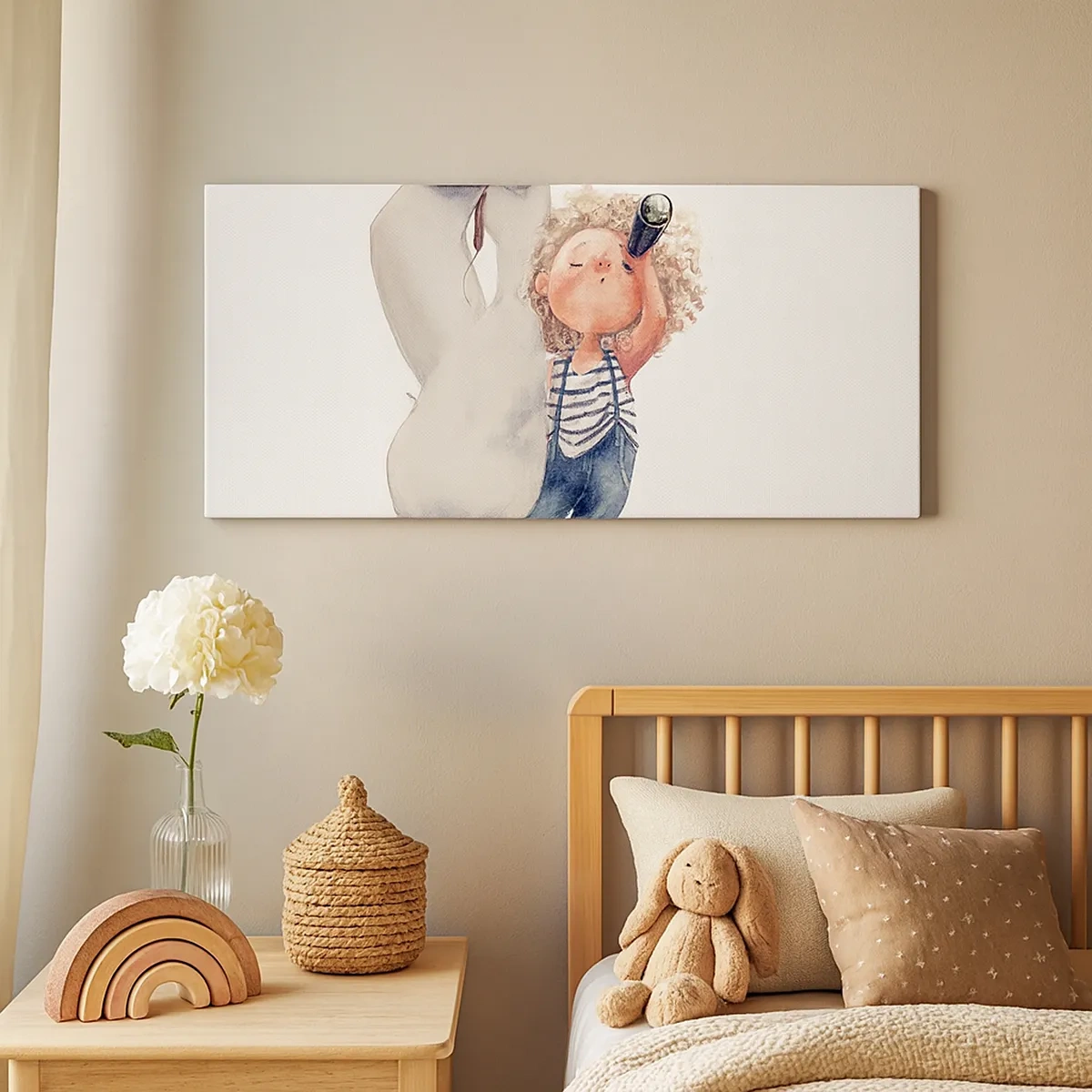 Obraz na płótnie - Plan wielkiej podróży - 30x30 cm