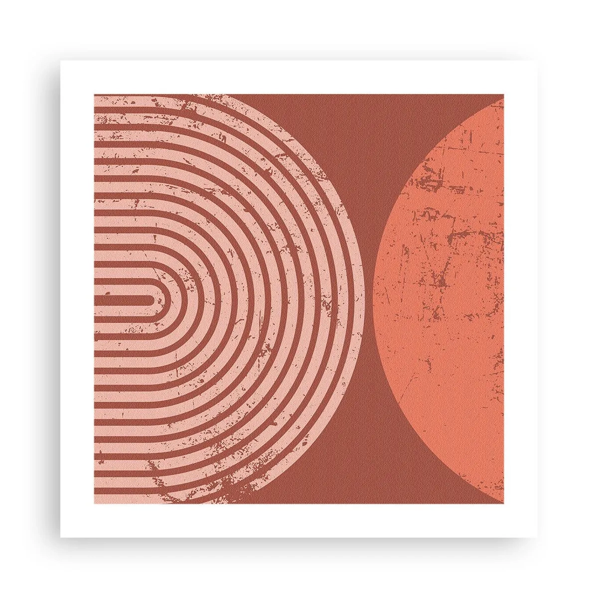 Plakat - Bliska relacja - 50x50 cm