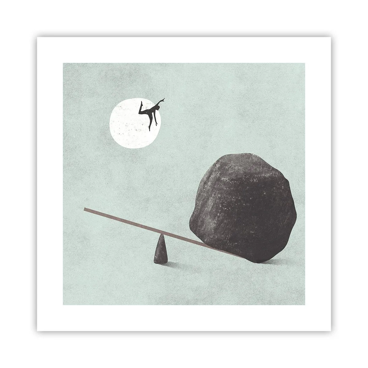 Plakat - Spełnione marzenie - 40x40 cm