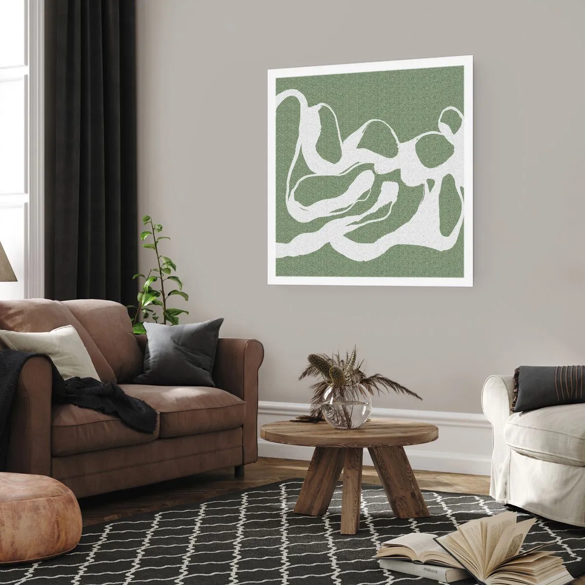 Plakat - Wołanie przestrzeni - 60x60 cm