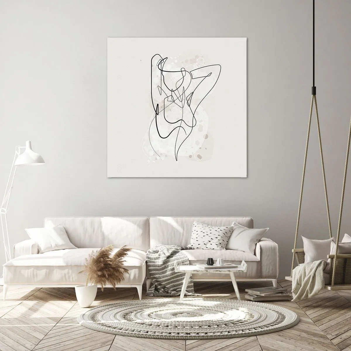 Obraz na płótnie - Sztuka uwodzenia - 60x60 cm