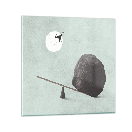 Obraz na szkle - Spełnione marzenie - 70x70 cm