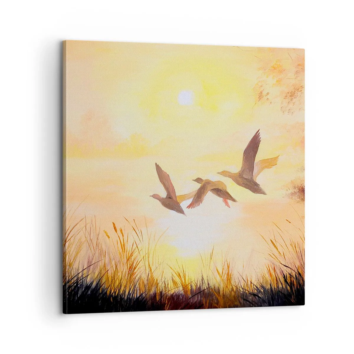 Obraz na płótnie - Początek dalekiej podróży - 60x60 cm