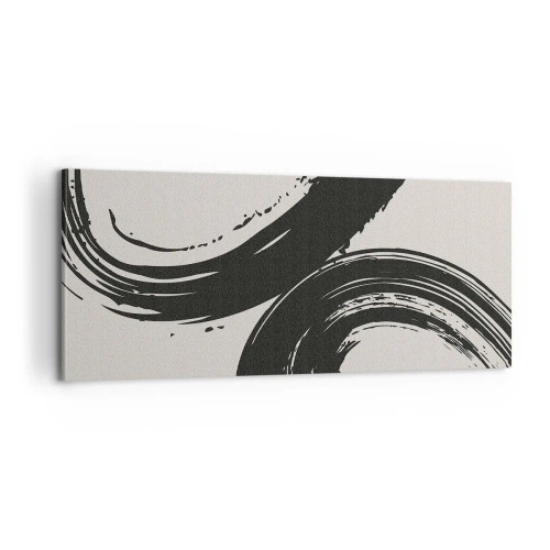 Obraz na płótnie - Zamaszyście i koliście - 100x40 cm