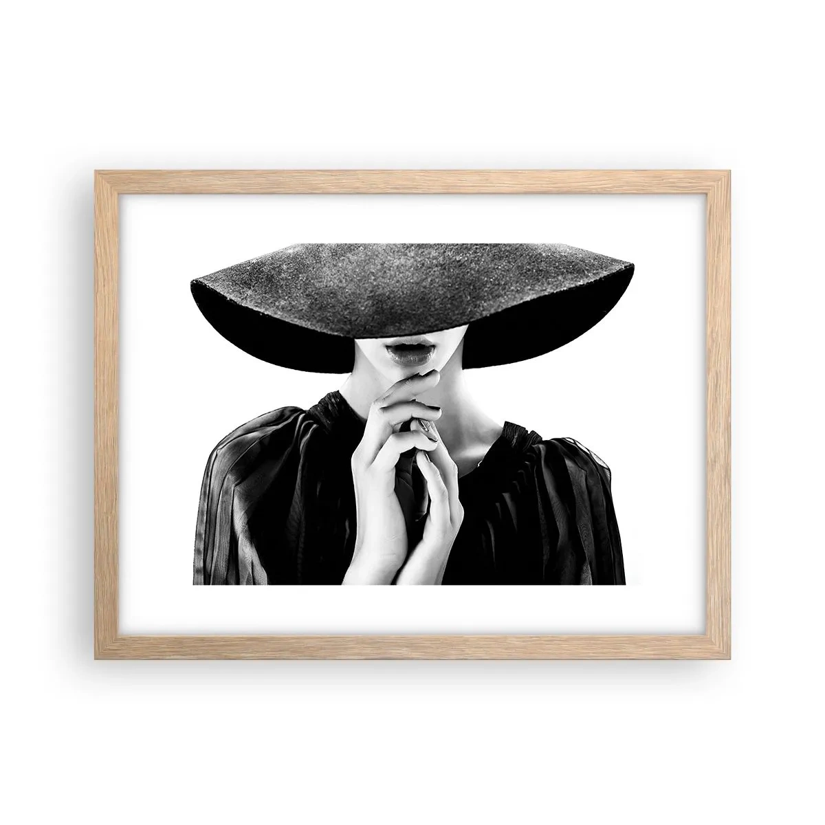 Plakat w ramie jasny dąb - Skryte piękno - 40x30 cm