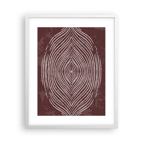 Plakat w białej ramie - Przestrzeń mówi - 40x50 cm