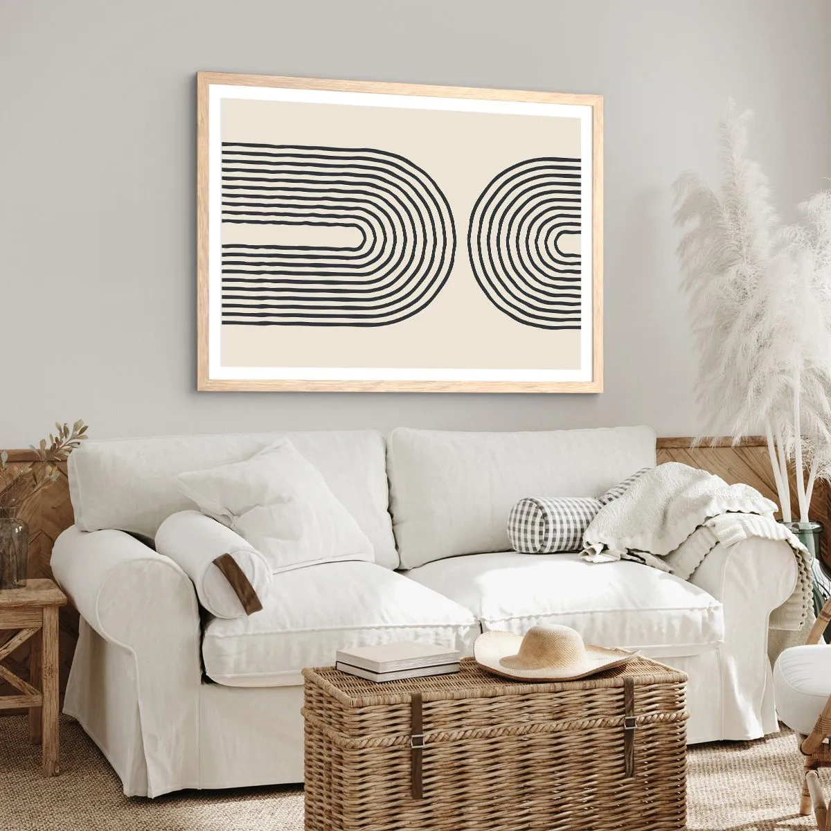 Plakat w ramie jasny dąb - Już za chwilę… - 100x70 cm