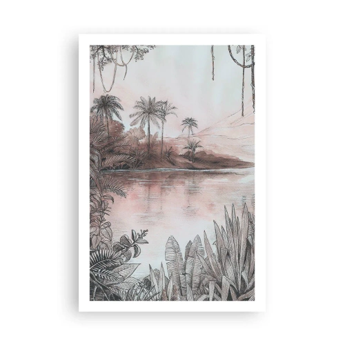 Plakat - XIX-wieczny pamiętnik odkrywcy - 61x91 cm