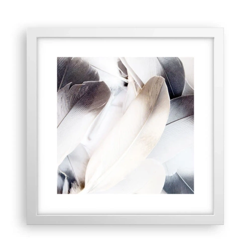 Plakat w białej ramie - Niemal anielskie - 30x30 cm