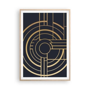 Plakat w ramie jasny dąb - Obroty rzeczy - 70x100 cm