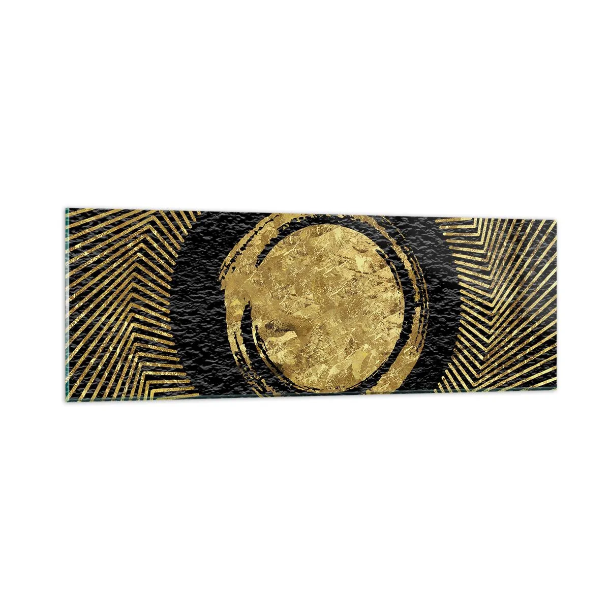 Obraz na szkle - Kompozycja glamour - 90x30 cm