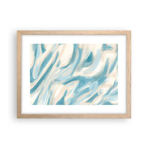 Plakat w ramie jasny dąb - Wiosenne powiewy - 40x30 cm