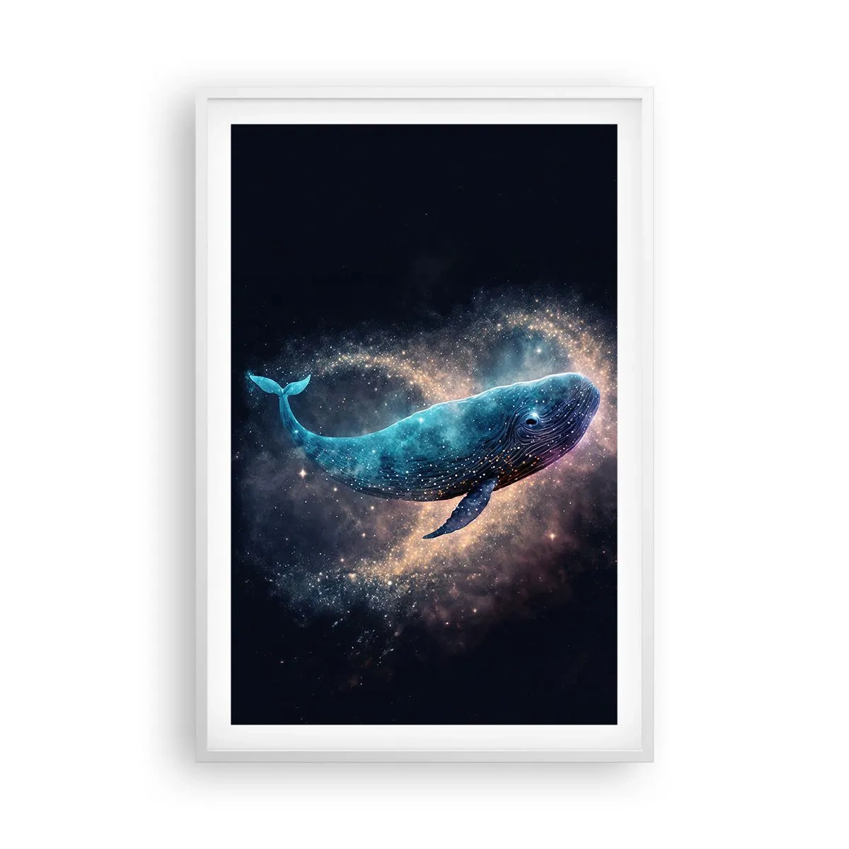 Plakat w białej ramie - Jest taki świat… - 61x91 cm