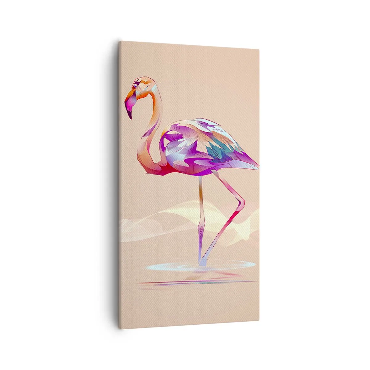 Obraz na płótnie - Ptak dobrych emocji - 55x100 cm