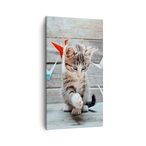 Obraz na płótnie - Pierwsza lekcja - 45x80 cm