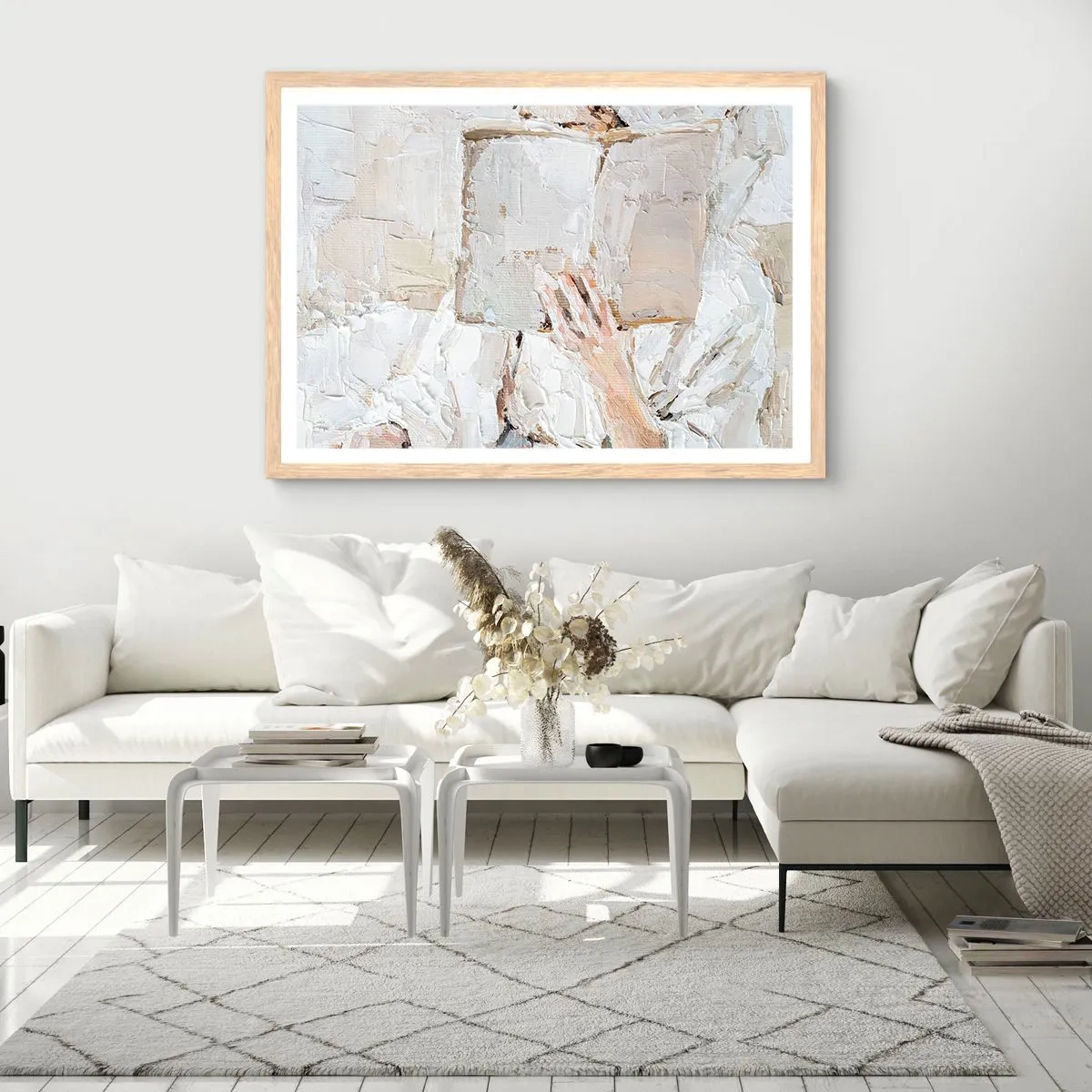 Plakat w ramie jasny dąb - W innym świecie - 91x61 cm