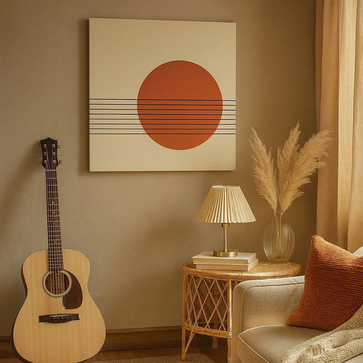 Obraz na płótnie - W koło i dalej - 30x30 cm