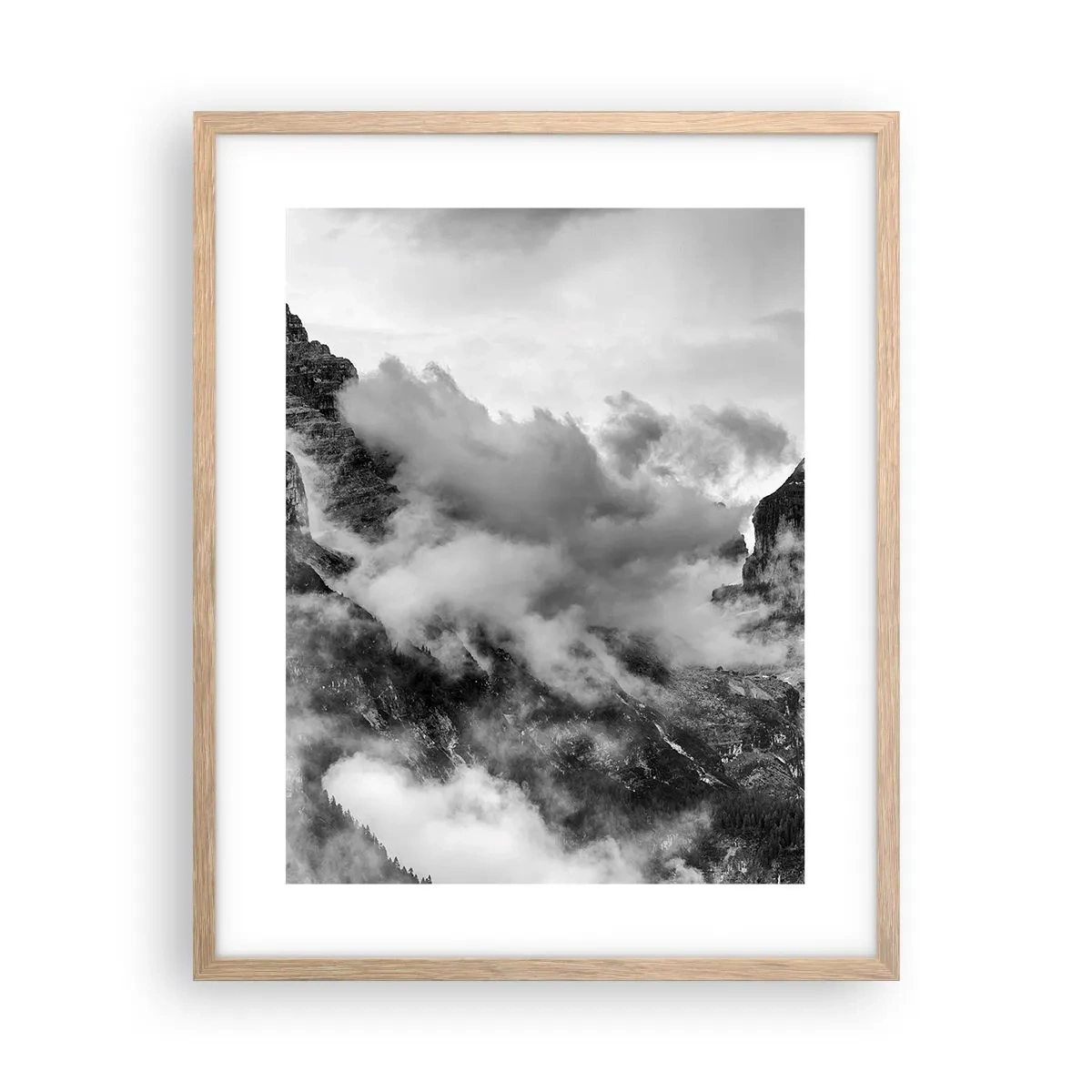 Plakat w ramie jasny dąb - Piękne i okrutne - 40x50 cm