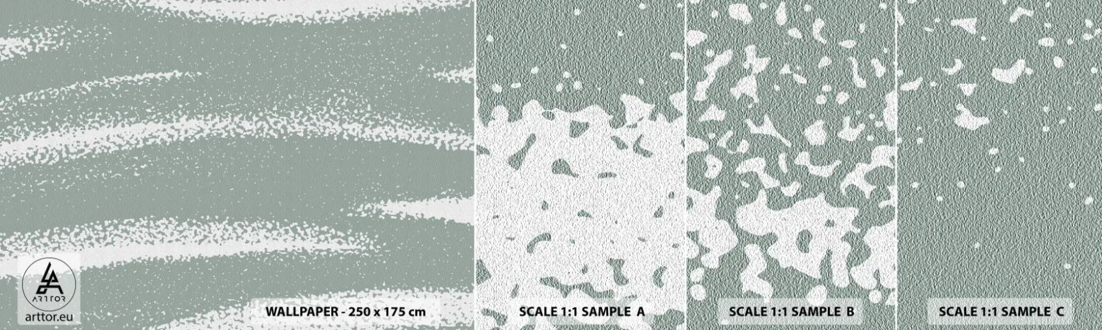 Fototapeta Próbka Standard Eco - Abstrakcja w zimowym klimacie - Abstrakcja, Jasny, Minimalizm - 100x30 cm