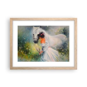 Plakat w ramie jasny dąb - Jak z pięknego snu - 40x30 cm