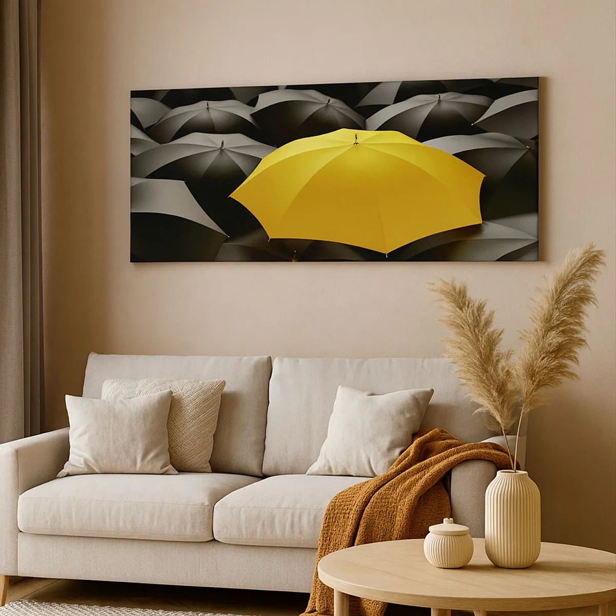 Obraz na płótnie - Żegnaj smutku - 100x40 cm