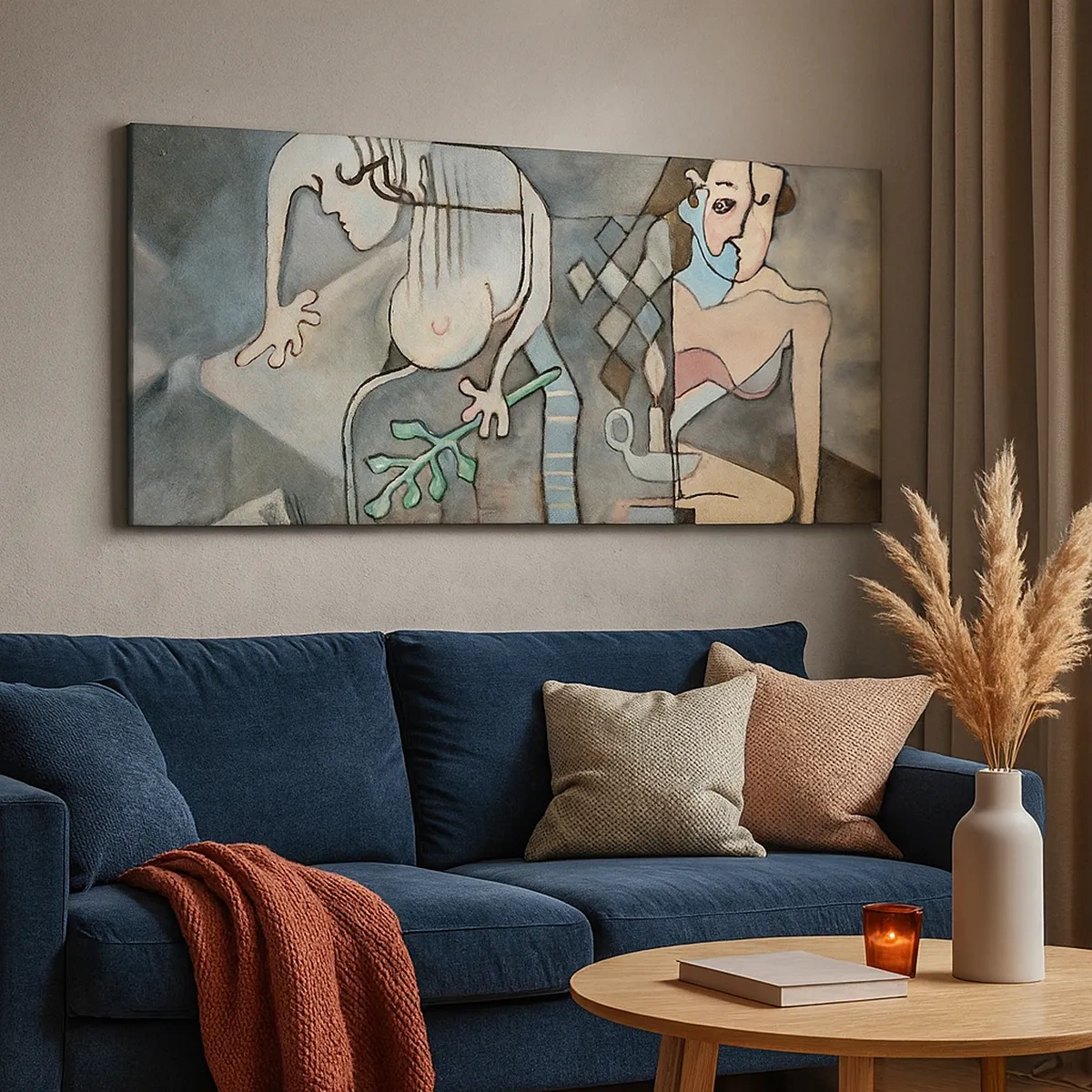 Obraz na płótnie - Mozaika ducha i materii - 30x30 cm