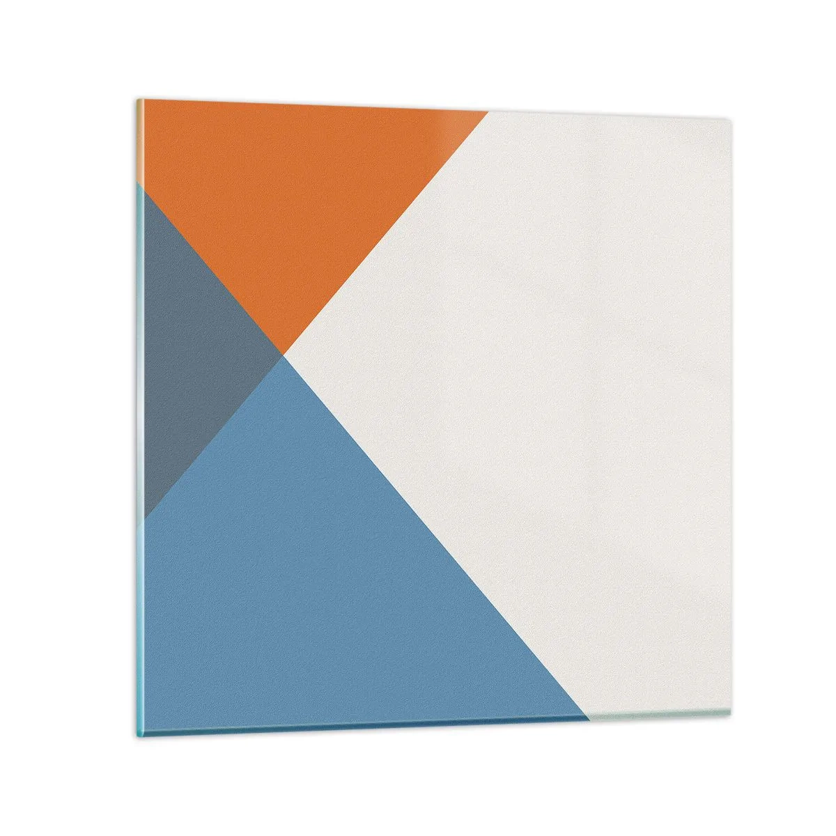 Obraz na szkle - Pod kątem… - 60x60 cm