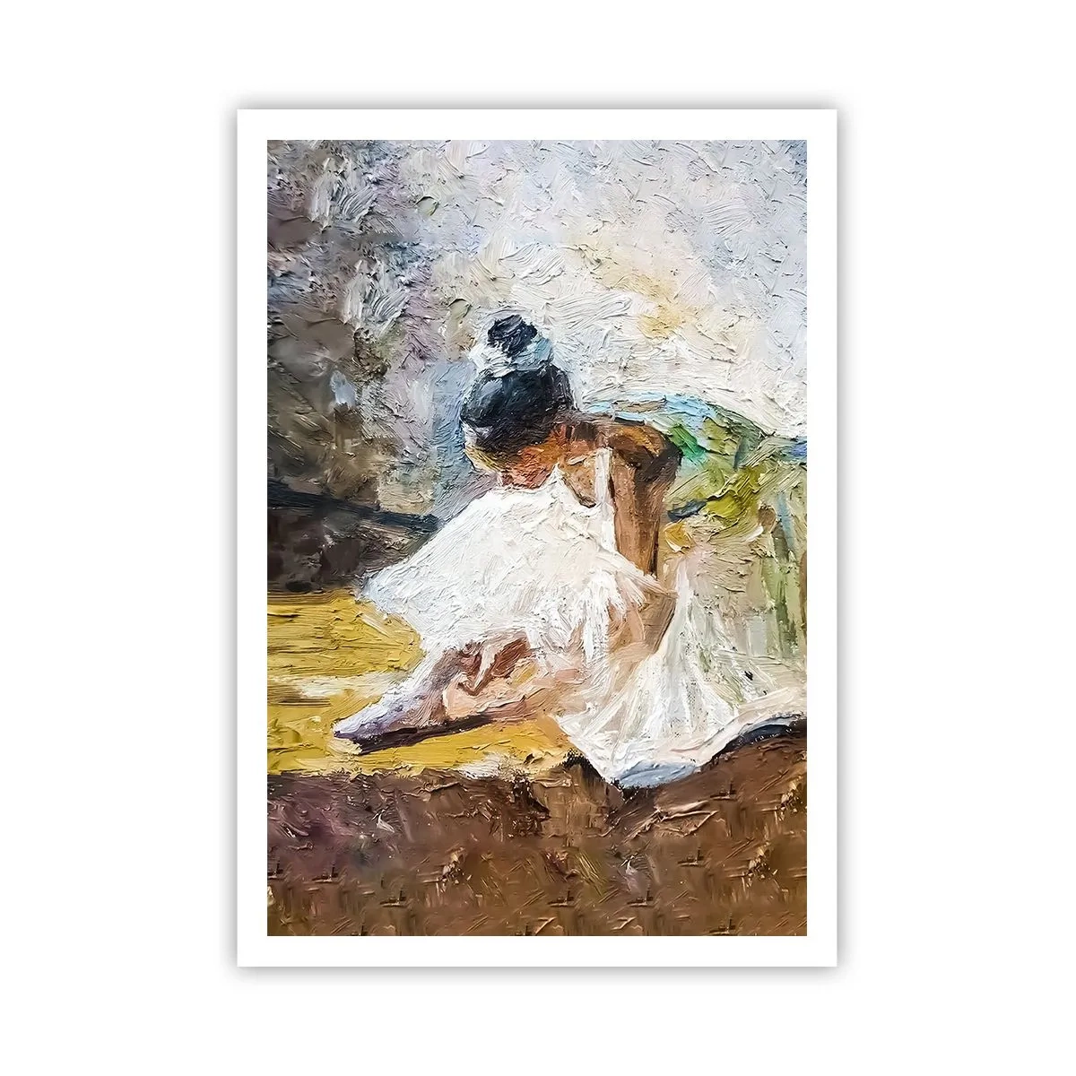 Plakat - Z obrazu Degasa - 70x100 cm