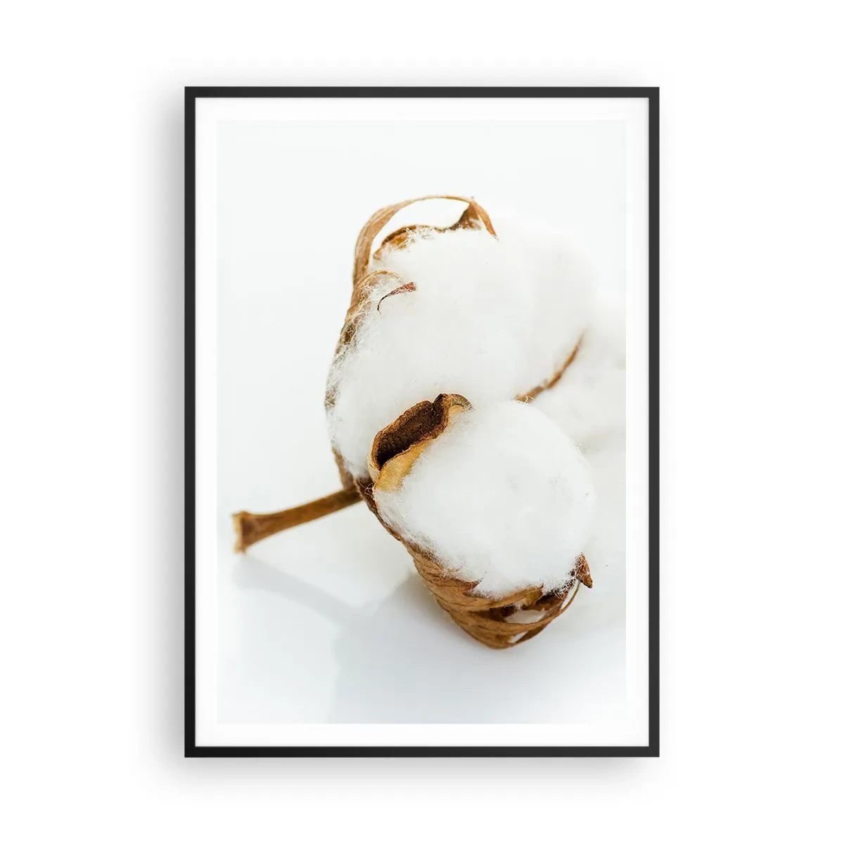 Plakat w czarnej ramie - Miękka z natury - 70x100 cm