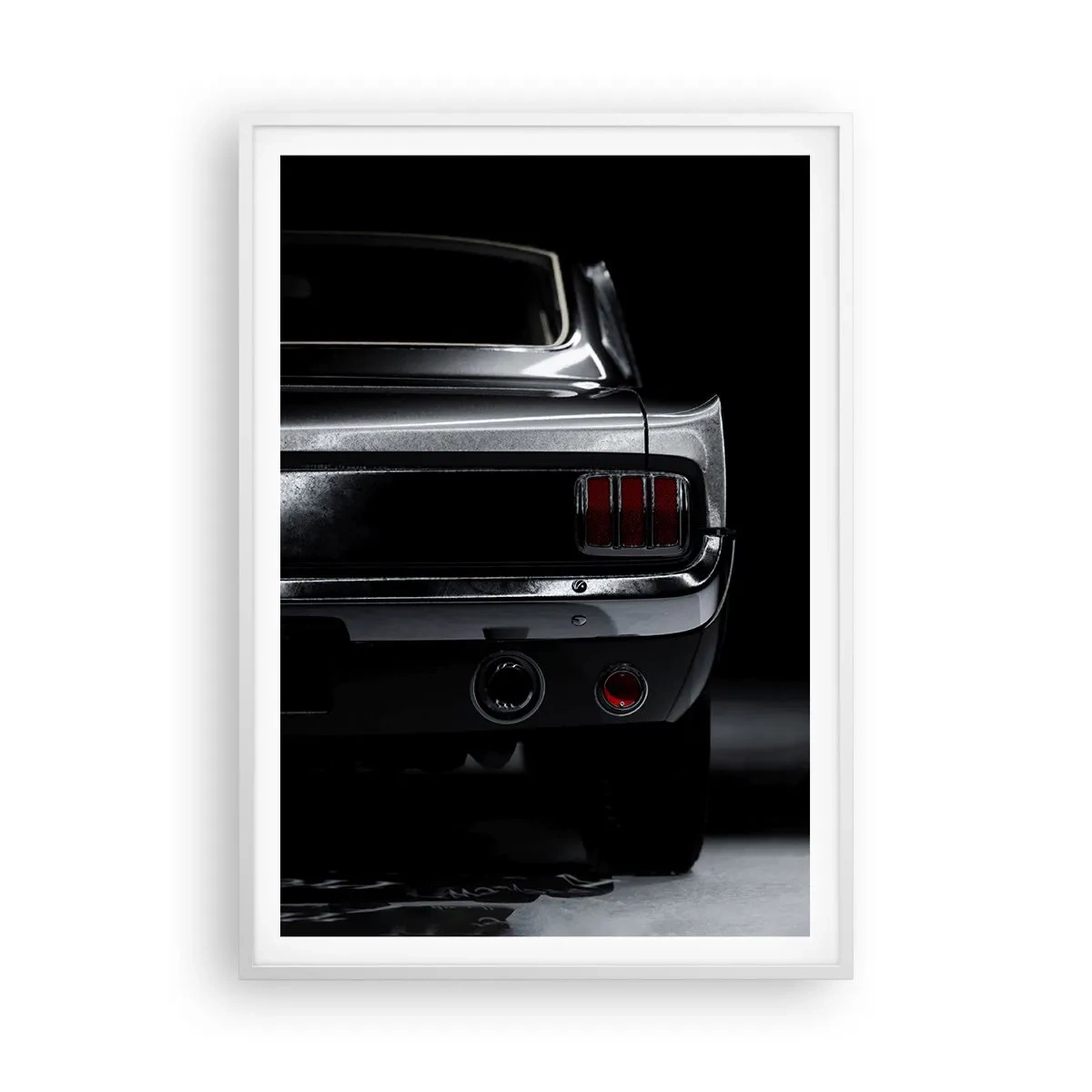 Plakat w białej ramie - Czar klasyki - 70x100 cm