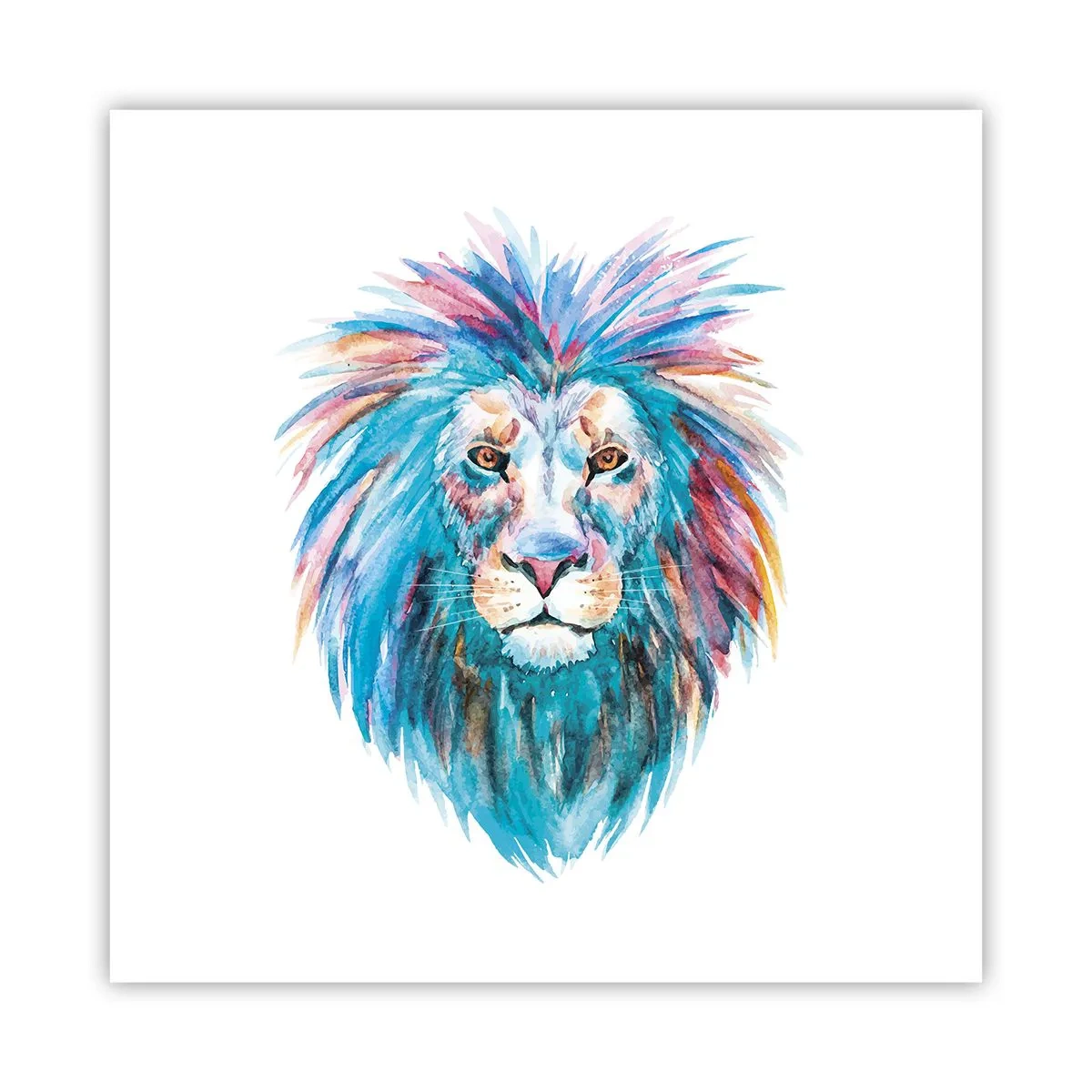 Plakat - Elektryzująca aura - 60x60 cm