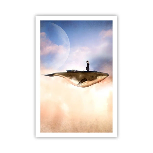 Plakat - Nadrealna podróż - 61x91 cm