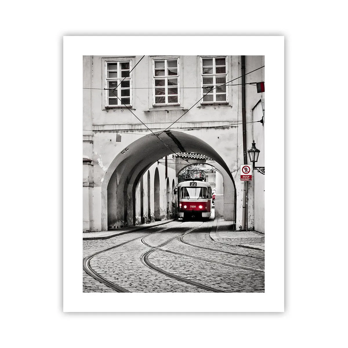 Plakat - Przez miejski labirynt - 40x50 cm