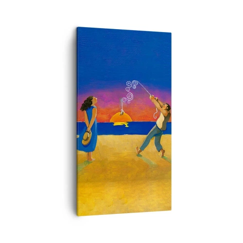 Obraz na płótnie - Więcej niż gwiazdka z nieba - 45x80 cm