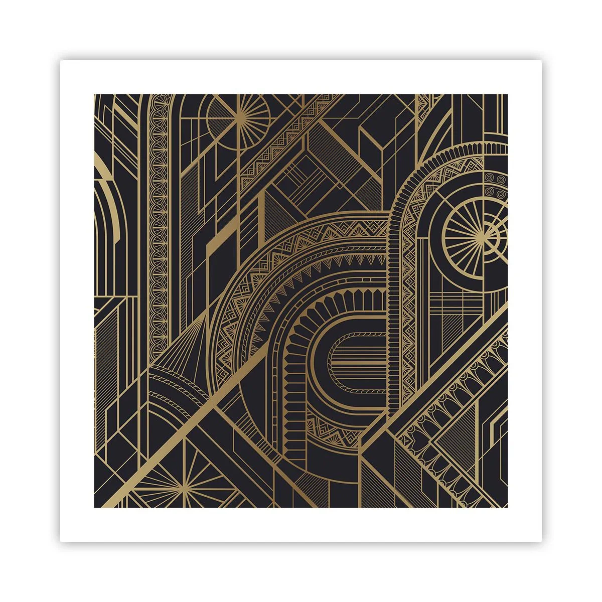 Plakat - Koncepty, idee, plany - 50x50 cm