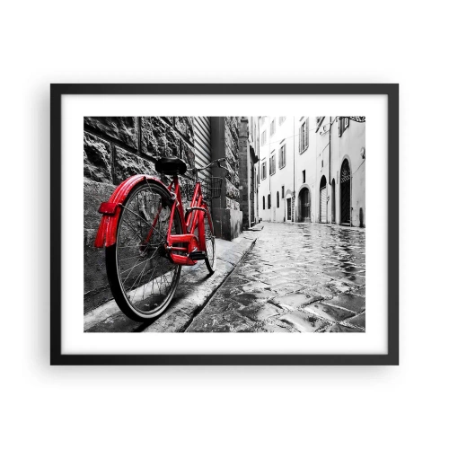 Plakat w czarnej ramie - Prawdziwe piękno się nie starzeje - 50x40 cm