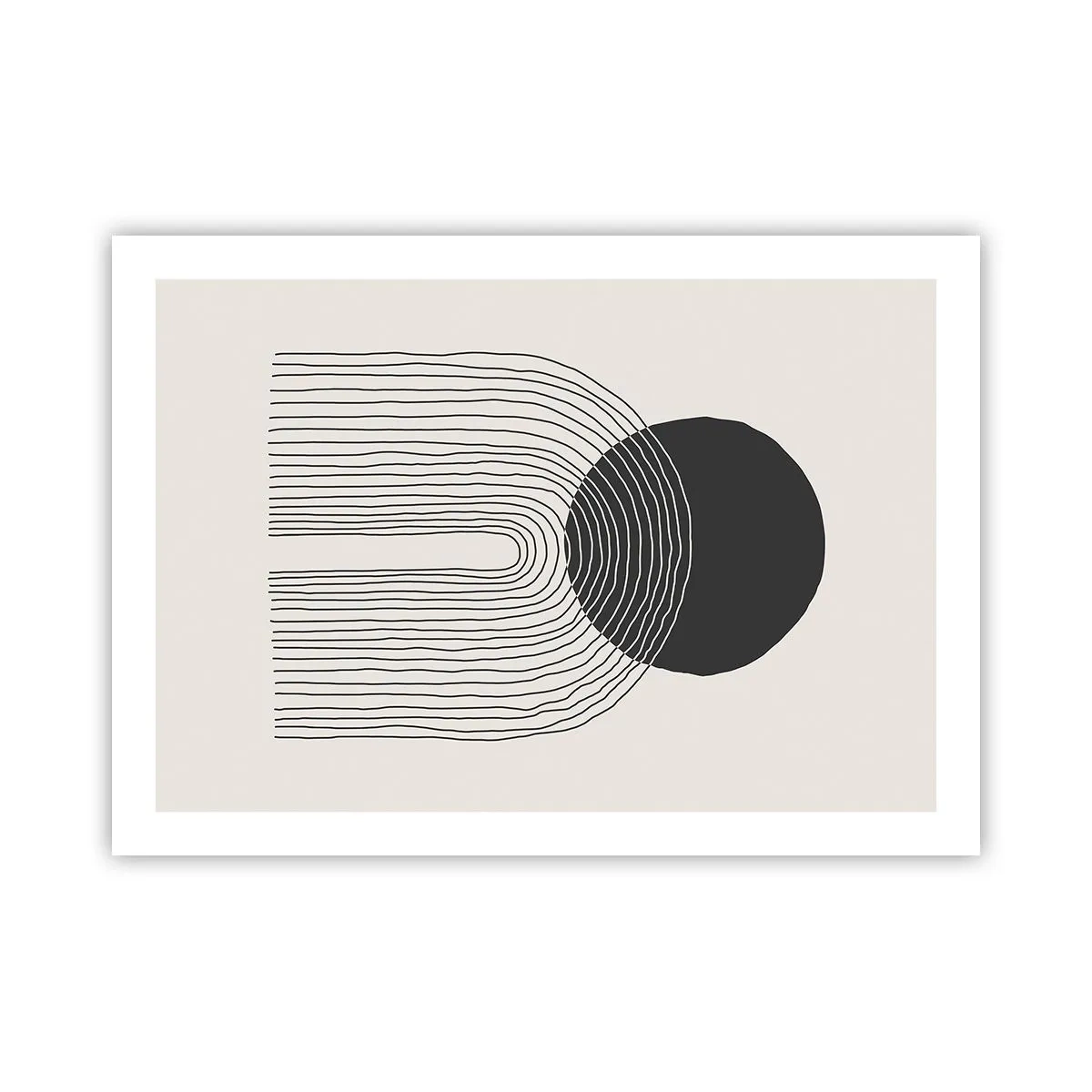 Plakat - Drżenie i pewność - 70x50 cm